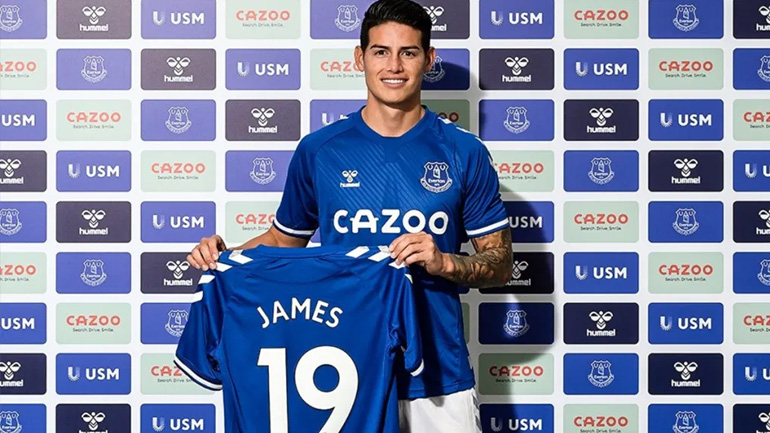 Στην Έβερτον ο Χάμες Ροντρίγκες