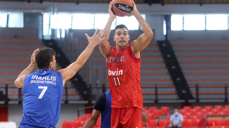 Φιλική νίκη για τον Ολυμπιακό, 88-75 τον Ηρακλή