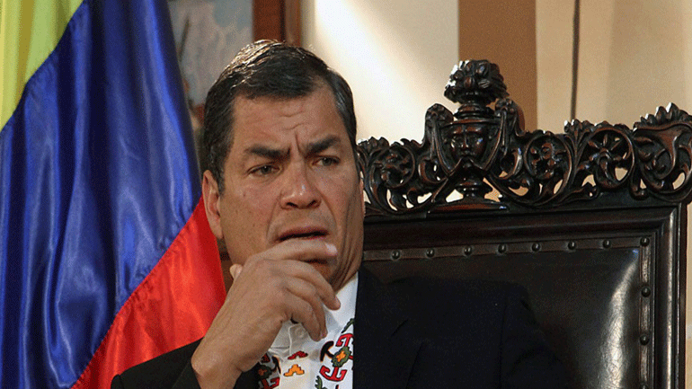 Ισημερινός: Σε 8 χρόνια κάθειρξη καταδικάστηκε ο πρώην πρόεδρος Ραφαέλ Κορέα