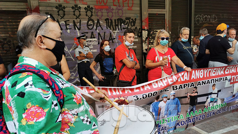 Παναττική στάση εργασίας της ΠΟΕΔΗΝ και συγκέντρωση στο Υπουργείο Εργασίας