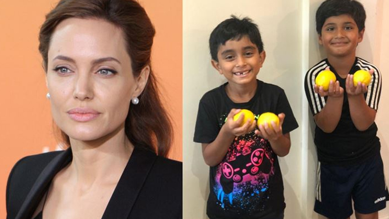 Το γράμμα της Angelina Jolie σε δύο αγοράκια που δημιούργησαν περίπτερο με λεμονάδες για καλό σκοπό