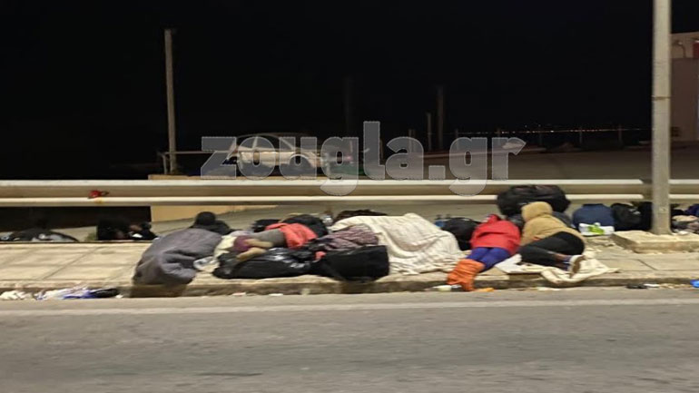 Μυτιλήνη: Στους δρόμους θα περάσουν τη νύχτα πολλοί μετανάστες από τη Μόρια