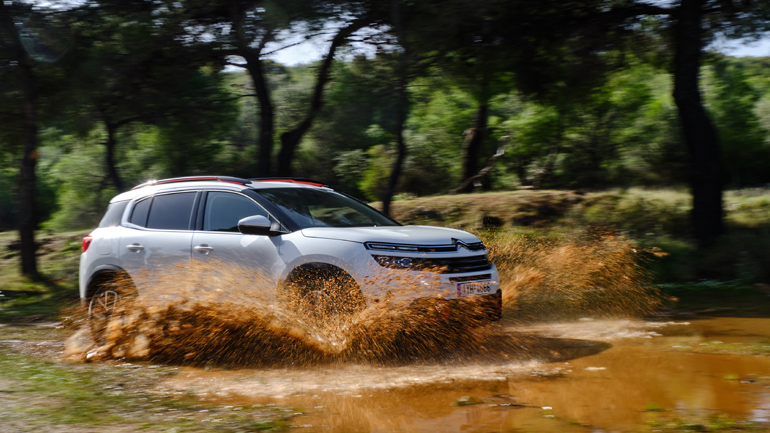 Δεν φοβάται να λερωθεί στις λάσπες 