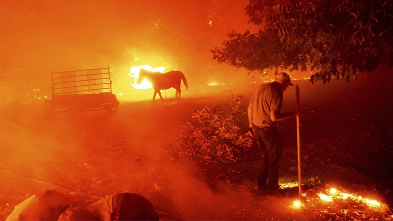 ΗΠΑ: Πρωτόγνωρες πυρκαγιές στο Όρεγκον καταστρέφουν πόλεις
