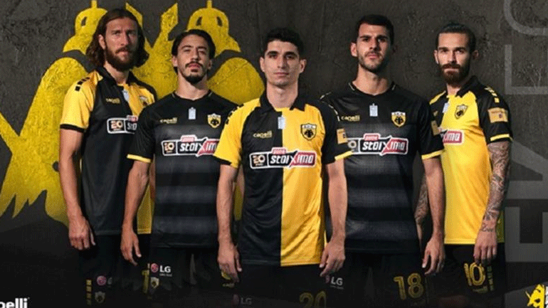 Παρουσίασε τις νέες της φανέλες η ΑΕΚ!