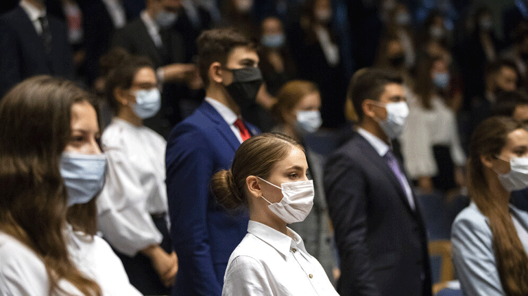 Ρωσία:  Συνολικά 5.363 νέα κρούσματα και ακόμα 128 νεκροί