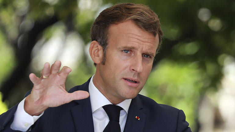Ε. Μακρόν: Η Γαλλία και η Γερμανία καταρτίζουν σχέδιο να δεχθούν ανήλικους πρόσφυγες από τη Μόρια