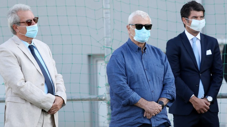 ΑΕΚ: Αγιασμός με παρουσία Μελισσανίδη