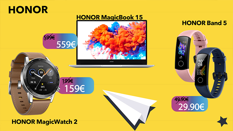 Η HONOR υποδέχεται τον Σεπτέμβρη με προσφορές σε laptops και wearables