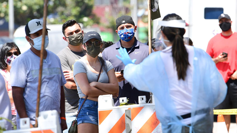 Αυξήθηκαν τα κρούσματα κορωνοϊού στην Καλιφόρνια