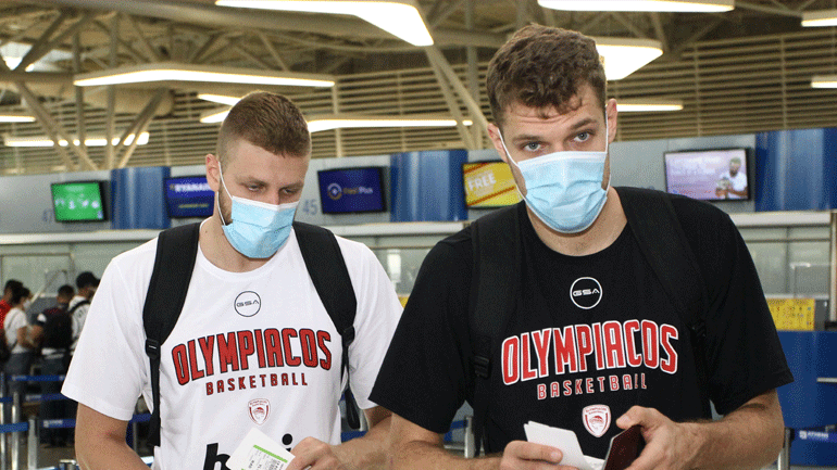 Μπάσκετ: Αναχώρησε για τη Βαλένθια ο Ολυμπιακός