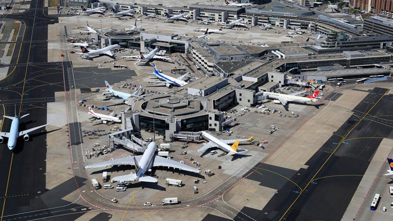 Σχεδόν ερήμωσε το αεροδρόμιο της Φρανκφούρτης