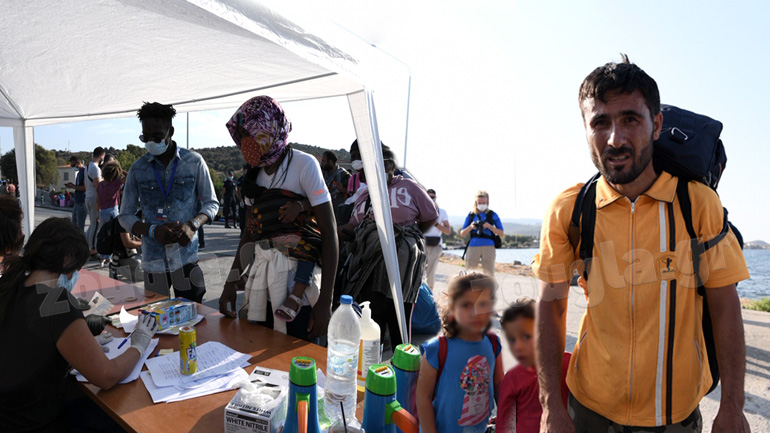 Άρχισε η εγκατάσταση των μεταναστών στο Καρά Τεπέ