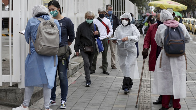 Κολομβία: Περισσότερα από 700.000 τα κρούσματα κορωνοϊού – Στους 23.000 οι νεκροί