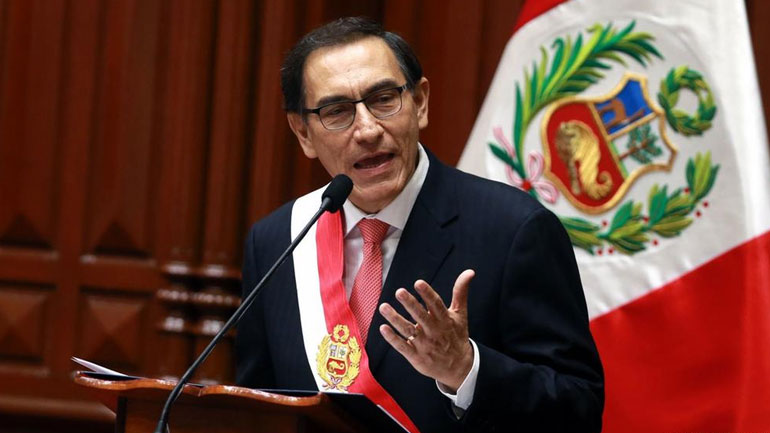 Περού: Το Κοινοβούλιο ψήφισε υπέρ της έναρξης της διαδικασίας παραπομπής του προέδρου Μαρτίν Βισκάρα