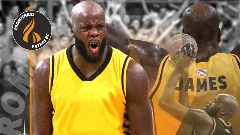 Ο Προμηθέας Πάτρας ανακοίνωσε τον Ντελρόι Τζέιμς