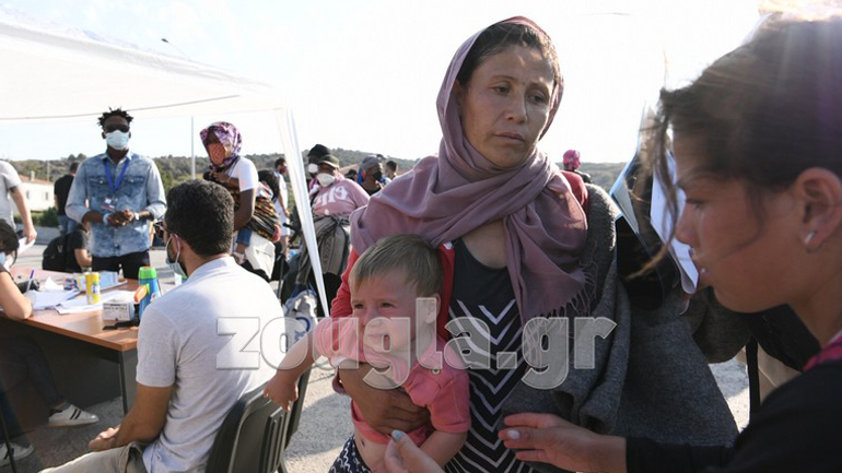 Υπουργείο Μετανάστευσης: Με γοργούς ρυθμούς προχωράει το προσωρινό ΚΥΤ Λέσβου