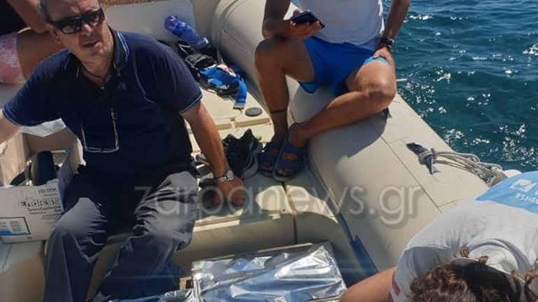 Το ευχαριστώ του κελευστή στους Κρητικούς που μοίρασαν τρόφιμα στις ελληνικές φρεγάτες
