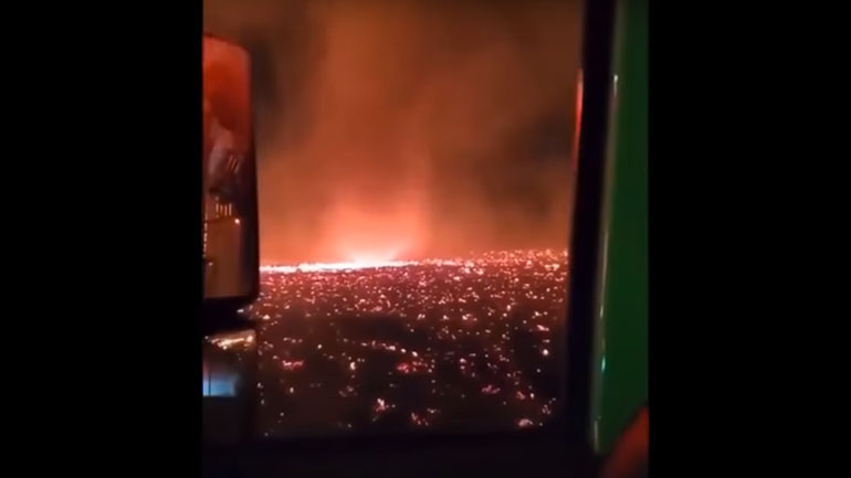 Καλιφόρνια: Δημιουργήθηκε ανεμοστρόβιλος φωτιάς