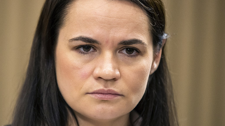 Λευκορωσία: Η Τιχανόφσκαγια «λυπάται» για τη συνάντηση του Πούτιν με τον «σφετεριστή» Λουκασένκο