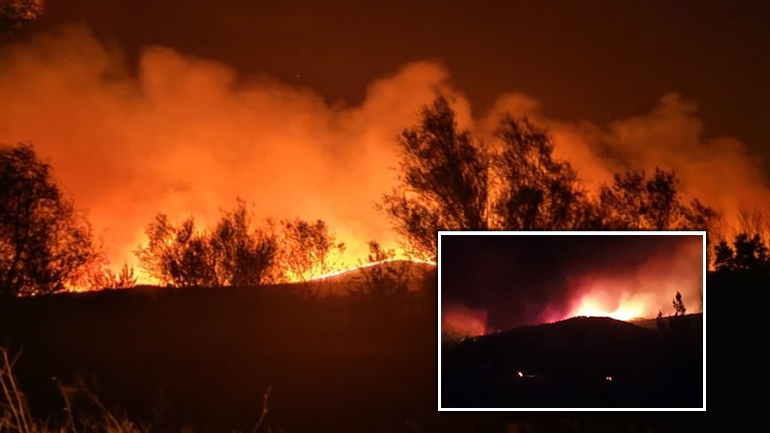 Ολονύχτια μάχη με τις φλόγες στην Αλεξανδρούπολη