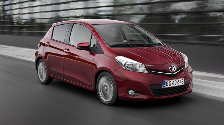 Το Yaris είναι το κορυφαίο σε εισαγωγή μεταχειρισμένο μοντέλο (στη φωτό η έκδοση του 2011)