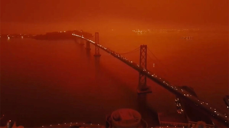 Από το «Blade Runner 2049» έχει βγει το Σαν Φρανσίσκο – Το απίστευτο βίντεο με το «δυστοπικό τοπίο» από τις τεράστιες πυρκαγιές