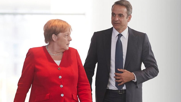 Νέα τηλεφωνική συνομιλία Μητσοτάκη – Μέρκελ Νέα τηλεφωνική συνομιλία Μητσοτάκη – Μέρκελ