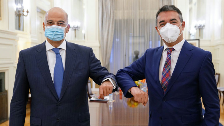 Με τους Ν. Ντιμιτρόφ και Μπ. Οσμάνι συναντήθηκε ο Ν. Δένδιας