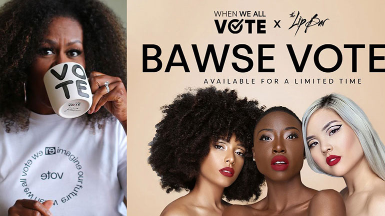 Bawse Voter: Η Michelle Obama λανσάρει το δικό της κραγιόν για καλό σκοπό