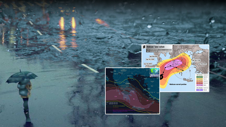 Με συνθήκες τροπικού κυκλώνα καταφθάνει ο Ιανός