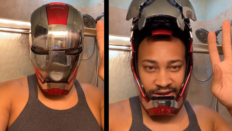 Το πιο εντυπωσιακό κράνος IronMan