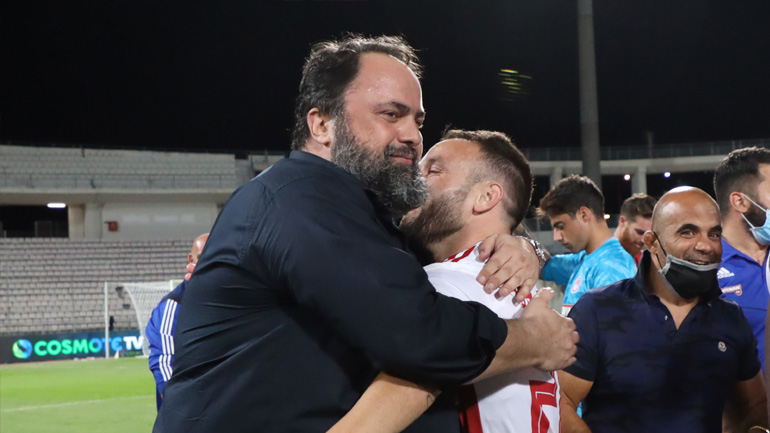 Μαρινάκης στους παίκτες του Ολυμπιακού: «Ενωμένοι και συγκεντρωμένοι για ακόμη μία επιτυχημένη σεζόν»