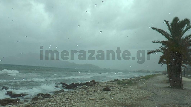 Πρόεδρος ΔΣ Δήμου Ζακύνθου: Οι πολίτες να παραμείνουν στα σπίτια τους όσο διαρκεί η κακοκαιρία