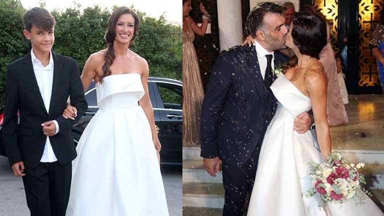 Μάρα Δαρμουσλή & Βασίλης Τσατσάκης: Το φωτογραφικό άλμπουμ του γάμου τους