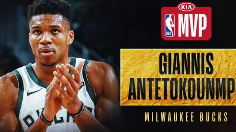 ΝΒΑ: Κι επίσημα MVP για δεύτερη σερί σεζόν ο Γιάννης Αντετοκούνμπο