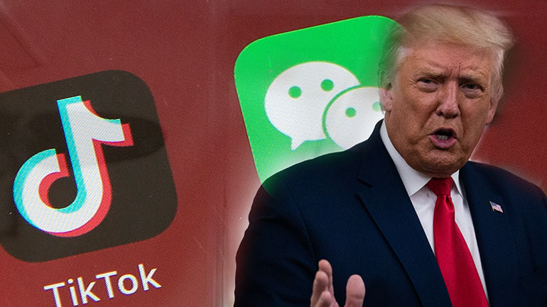 Ο Τραμπ απαγορεύει τις εφαρμογές TikTok και WeChat στις ΗΠΑ