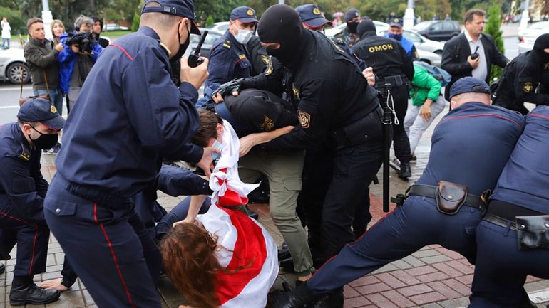 Λευκορωσία: Ενισχύονται οι αστυνομικές δυνάμεις στο Μίνσκ, λόγω νέας διαδήλωσης