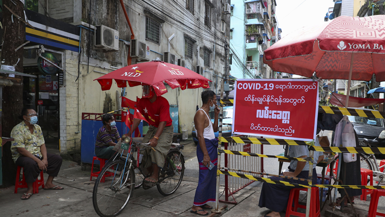 Μιανμάρ: 393 κρούσματα μόλυνσης από τον κορωνοϊό σε 24 ώρες