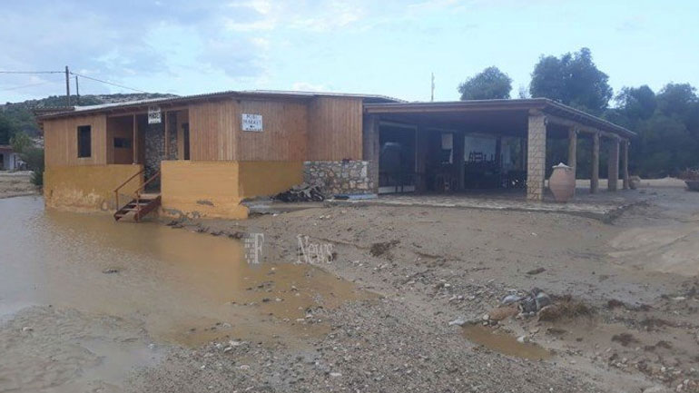 Χανιά: Ζημιές στην ακριτική Γαύδο από την κακοκαιρία