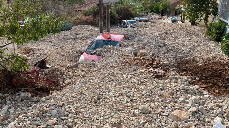 Kεφαλονιά: Εικόνες καταστροφής στο γραφικό χωριό Άσσος