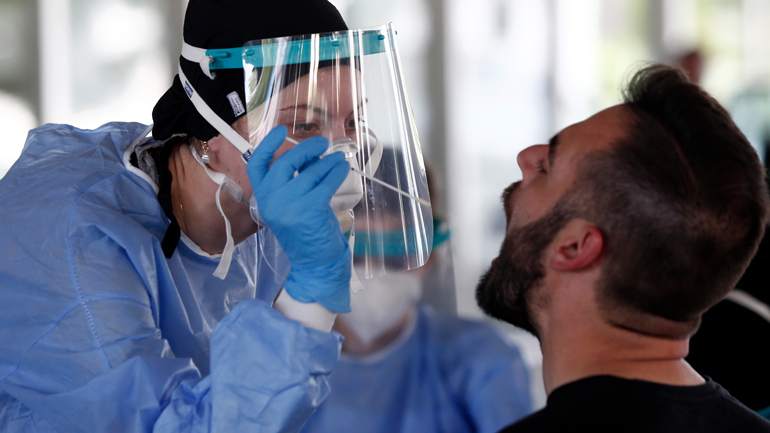 Kαταμετρήθηκαν 170 νέα κρούσματα Covid-19