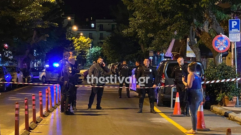 Ένας τραυματίας από πυροβολισμούς στο κέντρο της Θεσσαλονίκης