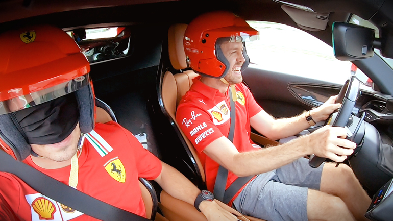 Η «τυφλή» πρόκληση της Ferrari