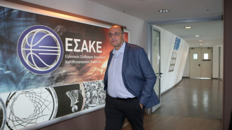 Μπάσκετ: Συνάντηση Λιόλιου-Βασιλακόπουλου στα γραφεία της ΕΟΚ