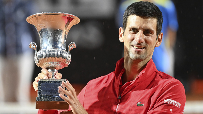 Τένις: Νικητής στη Ρώμη ο Τζόκοβιτς