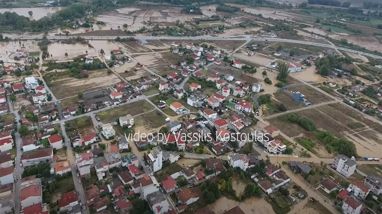 Εικόνες “Αποκάλυψης” στην Καρδίτσα – Βίντεο από ψηλά