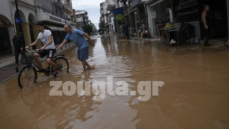 Αποζημίωση 5.000 ευρώ για σπίτια και 8.000 ευρώ για επιχειρήσεις που επλήγησαν από τη θεομηνία