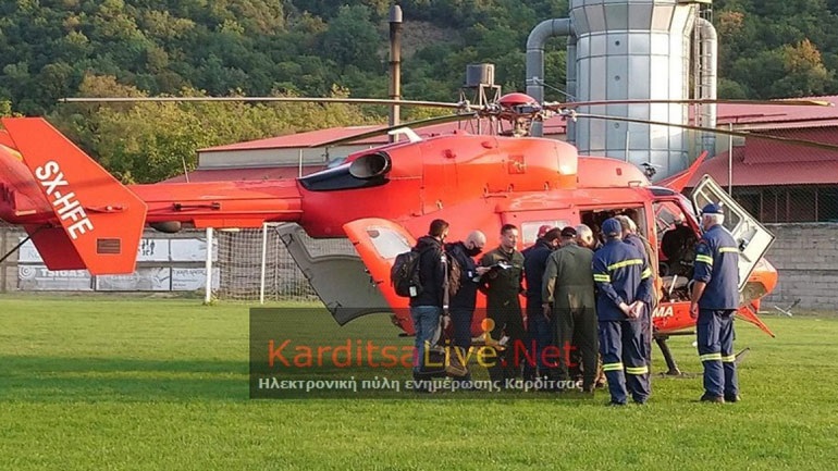 Καρδίτσα: Ολοκληρώθηκε ο απεγκλωβισμός έξι ατόμων στην Οξυά