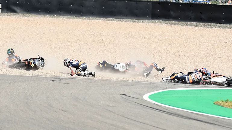 Όταν η τύχη γυρίζει την πλάτη στους αναβάτες MotoGP™